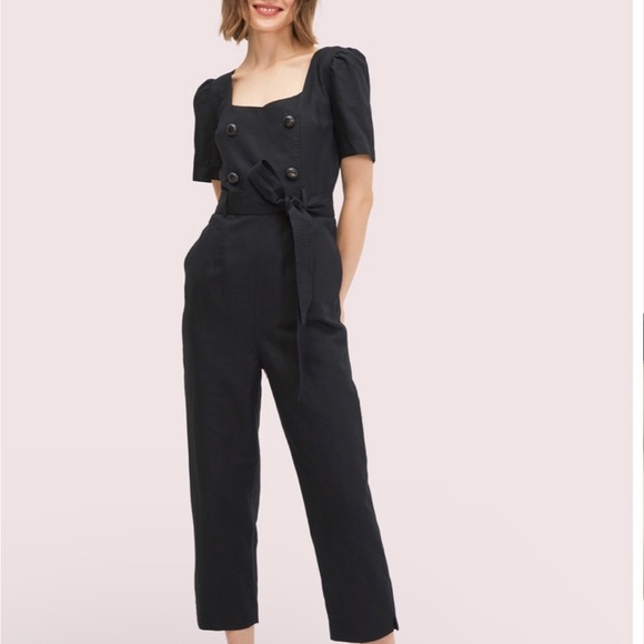 Kate Spade Black Jumpsuit | Size 12 | Like New, Never Worn | - Picture 1 of 4